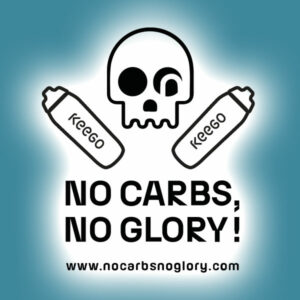 KEEGO BOTTLE - NO CARBS, NO GLORY! 750 ml – Bild 3